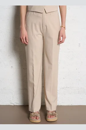 Sud Express Pantalon large à rayures