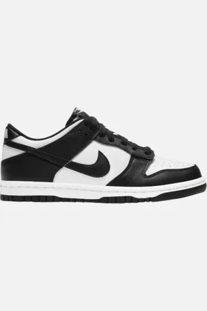 Nike Baskets dunk low retro white black panda enfant et bébé