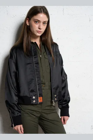 Bombers Original Blouson oversize satiné