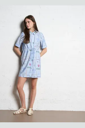 Object Robe courte col classique