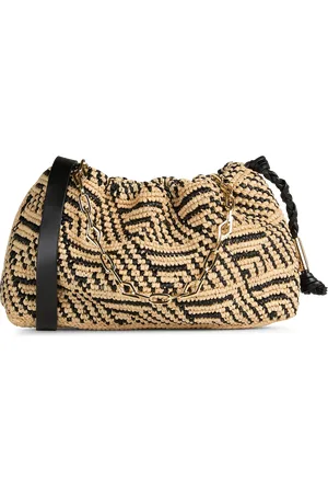 Bash Sac bandoulière en raphia
