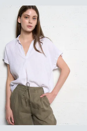 Sud Express Top ample en lin