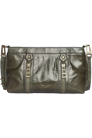 Zadig & Voltaire Sac bandoulière en cuir vernis
