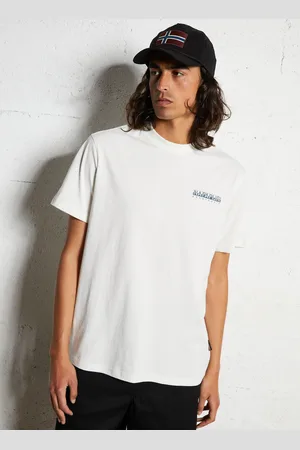 Napapijri Tee-shirt en coton sérigraphié