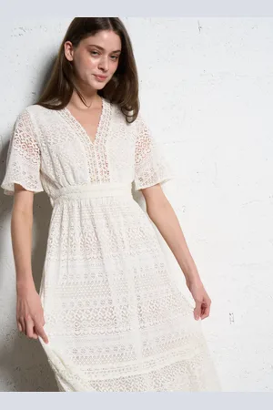 Sud Express Robe longue en coton