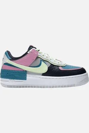 Nike Air force 1 shadow barely volt oracle aqua