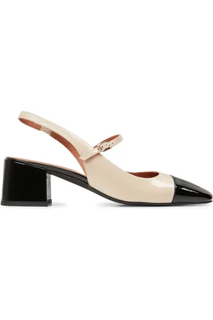Jonak Escarpins slingback en cuir vernis