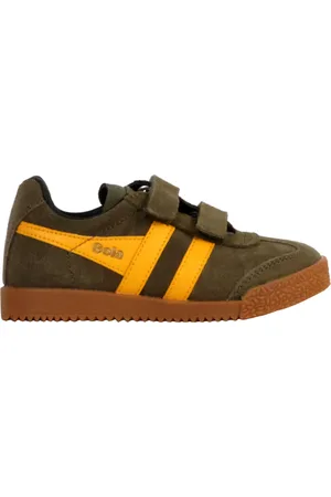 Gola Basket cuir enfant barrier strap