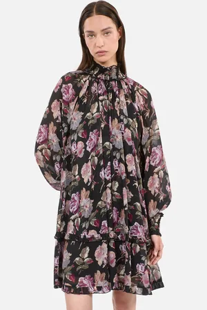 The Kooples Robe courte imprimée fleuri