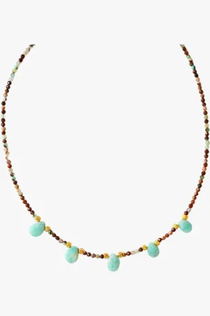 Ginandger Collier chrysoprase