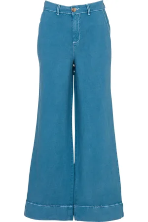 Sud Express Pantalon large taille haute