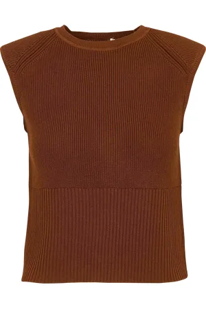 Bash Gilet sans manches en maille