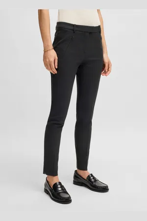 HUGO BOSS Pantalon carotte taille basse