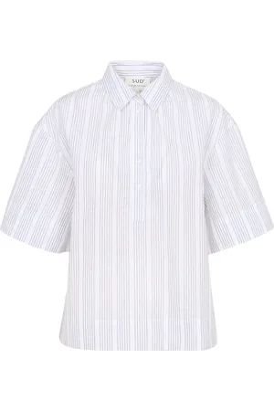 Sud Express Blouse oversize en coton mélangé