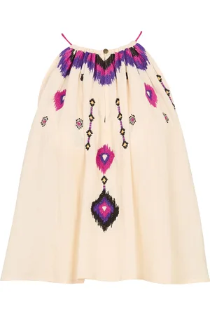 Bash Top oversize en coton bio brodé