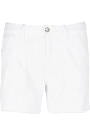 Acquaverde Short droit en denim stretch