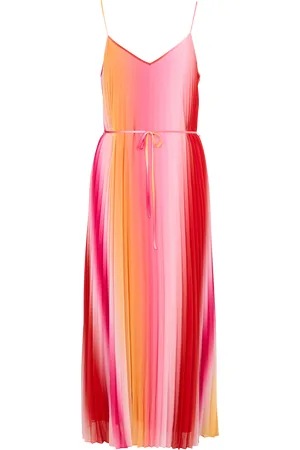 Sud Express Robe longue plissée