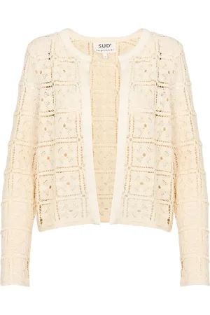 Sud Express Veste droite en coton mélangé