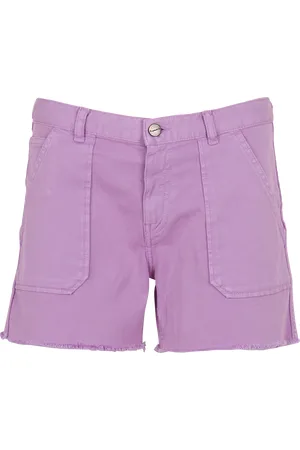 Acquaverde Short droit en denim stretch