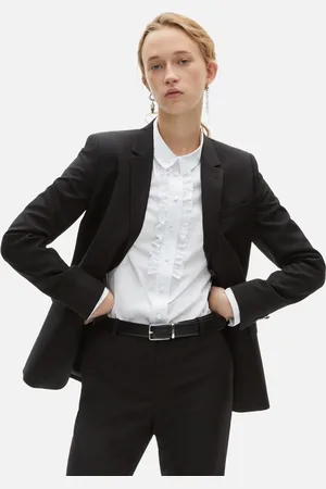 The Kooples Veste de costume en laine coupe cintrée