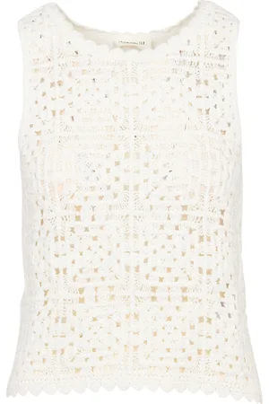 MAISON 123 Top col rond en crochet