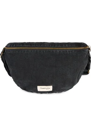 Rive Droite Paris Sac banane denim en coton
