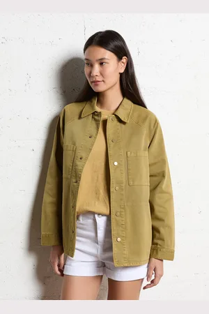 MAISON 123 Veste chemise boutonnée en jean