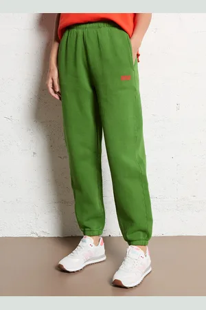American Vintage Jogging taille haute en coton mélangé