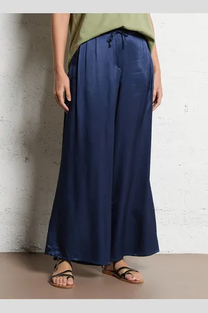 American Vintage Pantalon large satiné