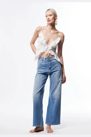 Please Jean évasé taille moyenne avec poches