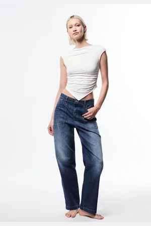 Please Jeans large avec poches