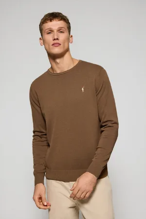 Polo Club® Pull Couleur oka En aille À Col Ras Du Cou Et Broderie Rigby Go