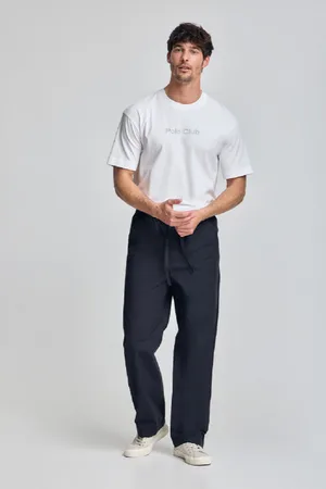 Polo Club® Pantalon Sunset À Taille Élastique En Bleu arine