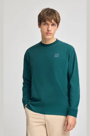Polo Club® T-Shirt Ample Vert Bleu Avec Détails