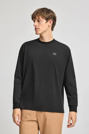 Polo Club® T-Shirt Ample Noir Avec Détails