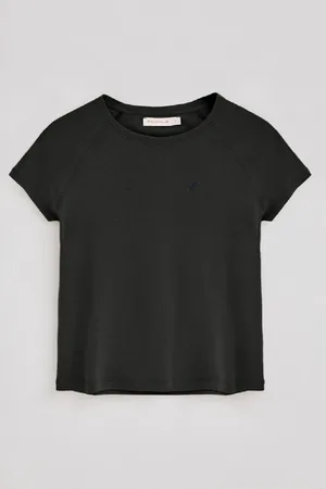 Polo Club® T-Shirt Hesperia Noir Avec onogramme Brodé