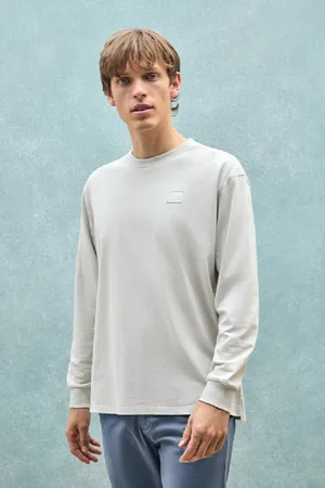 Polo Club® T-Shirt Ample Gris Clair Avec Détails