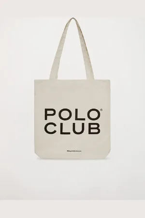 Polo Club® Tote Bag Beige Avec ogo
