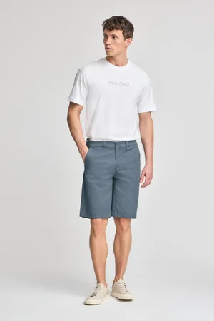 Polo Club® Bermuda Relax Bleu arine En Denim Avec Détails