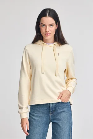 Polo Club® Sweat-Shirt Couleur Écru À Capuche Et Broderie Rigby Go