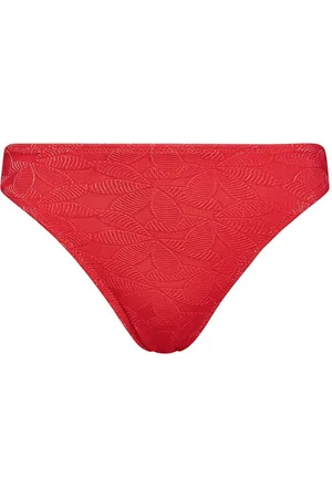 Brigitte Bardot Slip de bain rouge Vacances