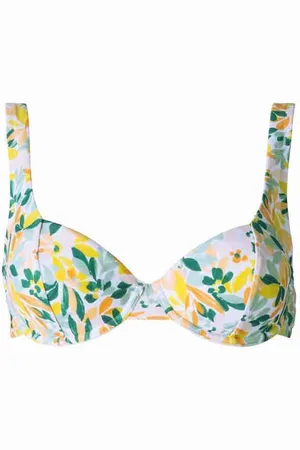 Brigitte Bardot Maillot de bain armaturé jaune Capeline