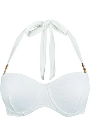 Brigitte Bardot Haut de maillot balconnet blanc Mistral