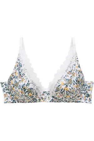 Pommpoire Soutien-gorge sans armatures coques souples ivoire Pamoison