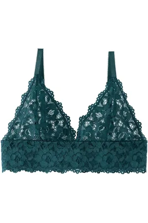 Pommpoire Soutien-gorge triangle sans armatures vert Paradoxe
