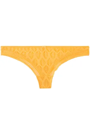 Pommpoire Tanga jaune Ruche