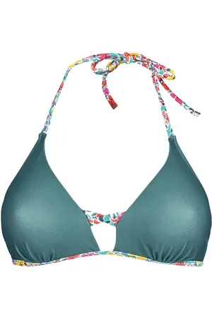 Brigitte Bardot Haut de maillot triangle vert Lavandou
