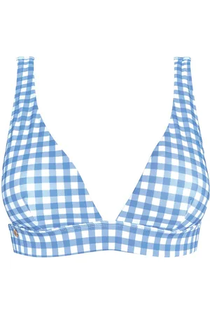 Brigitte Bardot Haut de maillot triangle bleu Legende