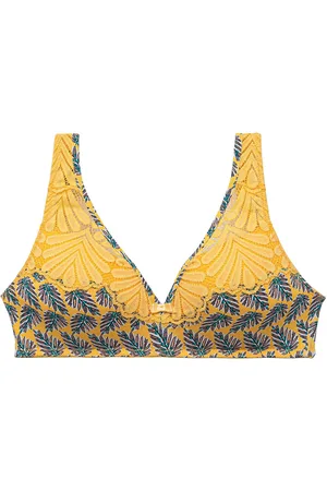Pommpoire Soutien-gorge sans armatures coque souple jaune Turlututu