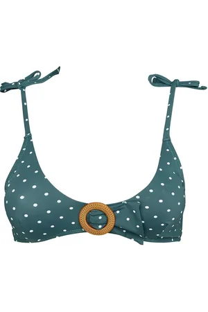 Brigitte Bardot Haut de maillot triangle vert Olivier